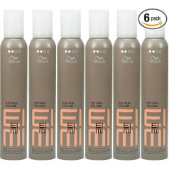 Wella EIMI Natural Volume Styling Mousse Light Hold 300 ml (iepakojumā 6 gabali)