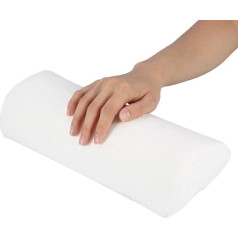 Jadeshay roku spilvens, roku spilvens, salona roku spilvens, noņemams, mazgājams, nagu mākslas, mīksts sūklis, 10 krāsas (balts)