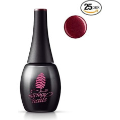 Ruby Glam - 069 - My Nice Nails gēla laka - Just More Beautiful - 12 ml - Noturība no 3 līdz 4 nedēļām - Īpaši spīdīga vai matēta - Unikāls pudeles dizains