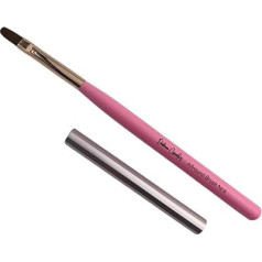 Doriana Cosmetics - Nagu dizains - Visapkārtējā birstīte Nr. 6 - Profesionāla rozā UV gēlam vai akrila gēlam