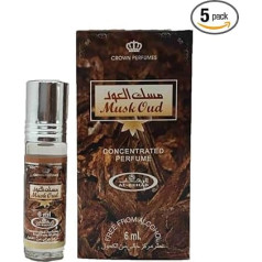 Musk Oud Luxury Perfume Oil 6ml - Al Rehab Musk smaržas vīriešiem un sievietēm (5)