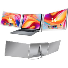 Portatīvo datoru monitori smart life s688 14'', 2 monitori ips,1920x1200