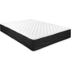 Homey Sleep Pro divpusējs atmiņas putu matracis (ziema - vasara) - vidēja līdz augsta cietība, 25 cm biezums, pret putekļu ērcītēm, antibakteriāls un hipoalerģisks, 80 x 180 cm