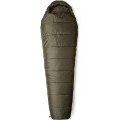 Snugpak Sleeper Lite WGTE guļammaiss - Mumijas guļammaiss ar izolāciju no izolētas šķiedras, regulējamu kapuci, plecu joslu, sānu rāvējslēdzējiem, rāvējslēdzēju un rāvējslēdzēju pret aizdari kempingam un aukstam laikam
