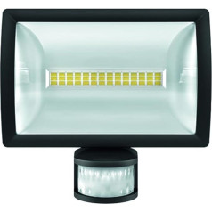 Theben 1020914 - LED SPOT theleda E20 BK detektors 180o Black 12 M