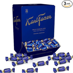 Fazer Karl Fazer Milk Schokolade 1 Kasten of 3kg