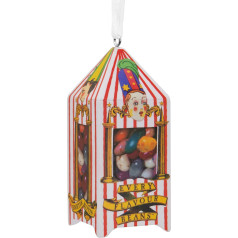 Hallmark kolekcionējams Harija Potera ornaments - Bertie Bott's Every Flavour Beans dizains, balts