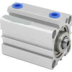 CALSUP Pneimatiskais cilindrs, 63 mm -Serie Pneimatiskais kompaktais cilindrs ar 5 10 15 15 20 25 30 30 35 mm Hub hochwertiger Doppel -Schauspielzylinder für automatische Ausrüstung(SDA63X25,Nill)