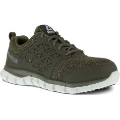 Reebok Sieviešu Sublite Cushion darba apavi rūpniecības un celtniecības apavi, olīvu zaļš
