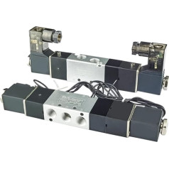 1 gab. 3V130C-06 3/2 ceļu pneimatiskais gaisa solenoīda vārsts DV12V DV24V AC110V AC220V AC24V normāli slēgtie vārsti (krāsa: 3V130C-06 vads, 4 mm)