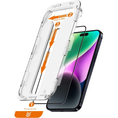 Crong easyshield rūdīts stikls 2 gab. - iphone 16e / iphone 14 / iphone 13 / iphone 13 pro (2 gab.)