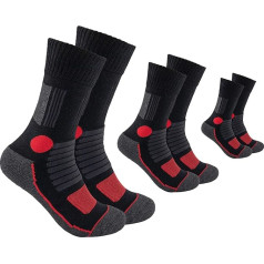 FOOTNOTE 3 pāri polsterētu pārgājienu zeķu darba zeķes sporta zeķes vīriešiem sievietēm bez elastīgās jostasvietas