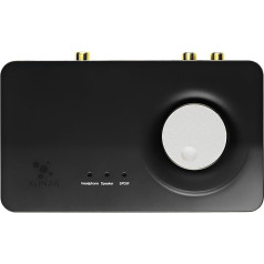 Asus Xonar U7 MKII USB skaņas karte (24 bitu, 110 dB, 0,0006% 10 - 46000 Hz, 114 db, USB)