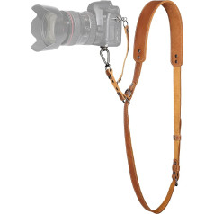 Padwa Lifestyle Braun viena fotokameras siksna vienai kamerai, viena fotokameras siksna no pilngraudu ādas, vairāku viena fotokameras aprīkojumu DSLR/SLR siksna, viena fotokameras siksna fotogrāfiem