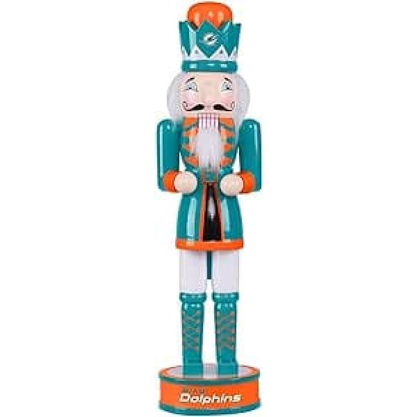 Miami Dolphins NFL Nutcracker koka figūra 35 cm