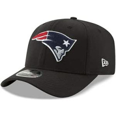 New Era Stretch Snap 9Fifty Snapback vāciņš New England Patriots melns