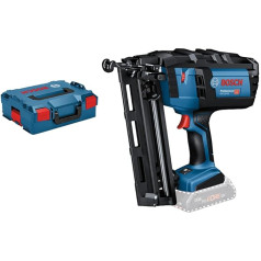 Bosch profesionālā 18 V sistēmas akumulatora naglošanas ierīce GNH 18V-64 M (maksimālais naglas diametrs 1,6 mm, naglas garums 64 mm, bez akumulatora un lādētāja, L-Boxx 136)