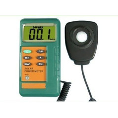 Gowe Solar Power Meter Tester 3 ciparu LCD displejs ar maksimālo rādījumu ir 2000