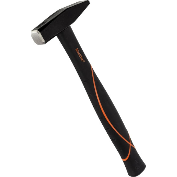 PICARD Schlosserhammer BlackTec® FS Nr. 327 600g | Ergonomischer 3-Komponenten-Stiel | Schwingungsarm | Spezialstahl | DIN 1041 | Profi-Qualität für Schlosser und Klempner | Made in Germany seit 1857