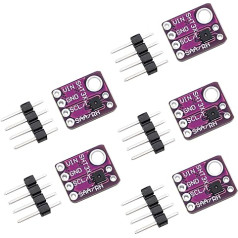 ARCELI SHT31-D temperatūras un mitruma sensors, digitālo izejas temperatūras un mitruma sensora modulis IIC I2C interfeiss 3,3 V, saderīgs ar Arduino, 5 vienību iepakojums