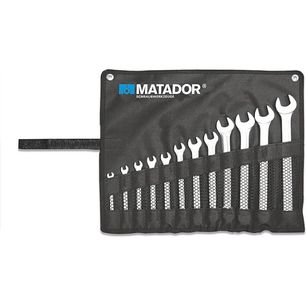 Matador atslēgu komplekts ar 12 atslēgām, 8 - 19 mm, 0190 9120