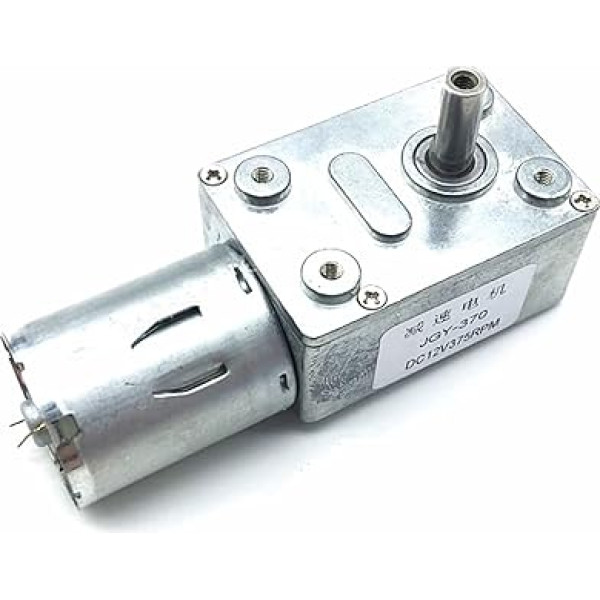 DC12V. Reduktionsmotor Wurm Turbo Getriebemotor DC 12V 2RPM-100RPM 200RPM Electric-Getriebe-Reduzierer (izmērs : 18RPM, krāsa : 12V)