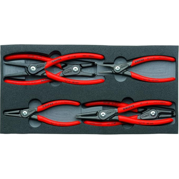 Knipex Präzisions-Sicherungsringzangen-Set in Schaumstoffeinlage 00 20 01 V02