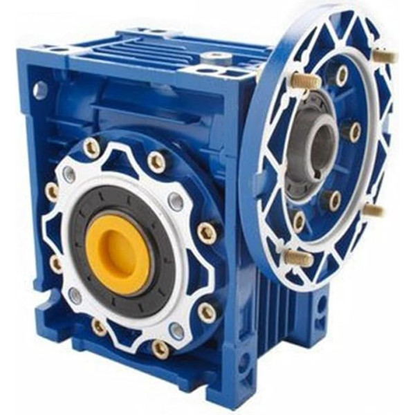 RGWOW WYanHua elektriskā pārnesumkārba 5: 1-100: 1 attiecība RV40 Worm Gear, 9mm 11mm 14mm ieejas vārpstas ātruma reduktors, NMRV040 Worm Reducer izturīgs