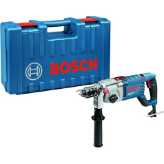 Bosch Professional GSB 162-2 RE Urbis ar āmuru (ieskaitot papildu rokturi, dziļuma ierobežotāju, 16 mm urbja patronu ar atslēgu, ko ievieto amatnieka korpusā) +GSB 162-2RE SC