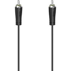 Hama 00205099 Digital Audio Cable 3m RCA Black