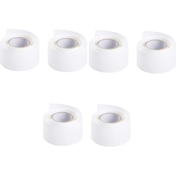 ‎Minkissy minkissy Pack of 6 Nail Art Silk Tape Armour Stickers Care Manikīra instrumenti Uzlīmes nagiem Stikla šķiedras nagu iepakojums Nagi Pašlīmējoša stikla šķiedra Hotfix Tool