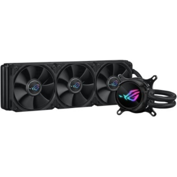Dzesēšanas sistēma rog strix lc iii 360 lcd/3x120mm/aura/melna