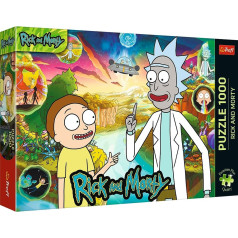 Puzzle 1000 gabaliņu premium plus Rick and Morty