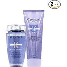 ‎Kerastase Kérastase Blonde Absolu Bain Lumiere 250 ml un Blonde Absolu Cicaflash kondicionieris 250 ml Duo