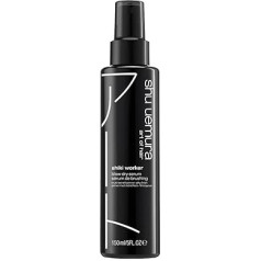 Shu Uemura , Style, Shiki Worker (Blow Dry Serum), matu pamatne, visiem matu tipiem, termoaizsardzība gludiem, žāvētiem ar fēnu vai žāvētiem ar fēnu matu sakārtojumiem, 150 ml