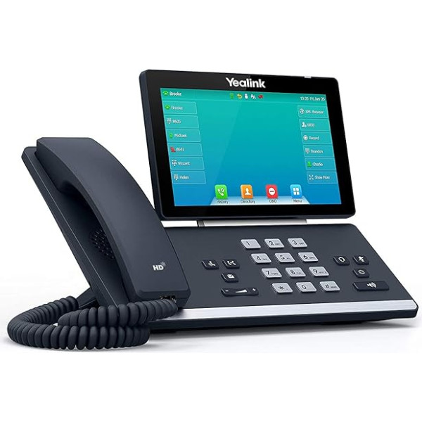 Yealink IP tālrunis SIP-T57W VoIP tālrunis melns