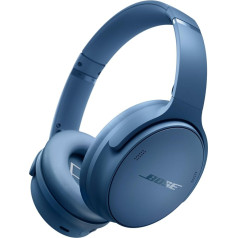 Bose QuietComfort bezvadu austiņas ar trokšņu slāpēšanu, Bluetooth austiņas, līdz 24 stundu akumulatora darbības laiks, zilas, ierobežots izdevums