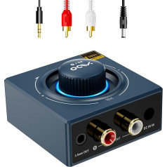 YMOO B06T3 LDAC Bluetooth uztvērējs stereo, Aptx Bluetooth adapteris HiFi ar zemu kavēšanos (