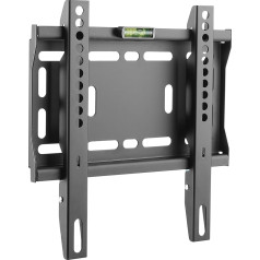 RICOO TV Monitor Wall Mount Flat Ultra Slim for 23-42 Inch Universal TV Mount F2522 TV Mount for Wall Mount TV 32 Inches up to 50 kg Max. VESA 200 x 200 mm