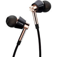 1MORE E1001 Trīs draiveru Hi-Fi austiņas In-Ear austiņas Hi-Res Audio ar mikrofonu un tālvadības pulti, saderīgas ar iOS un Android ierīcēm