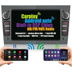 Auto radio Opel Corsa Astra Zafira Vivara Meriva Antara Combo Radio Ekrāns Iebūvēts bezvadu Carplay Android auto navigācijas sistēma ar Bluetooth DSP zemfrekvences skaļruni Vadības stūres AM FM RDS 7