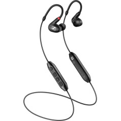 Sennheiser IE 100 2-in-1 vadu un bezvadu austiņas - melnas