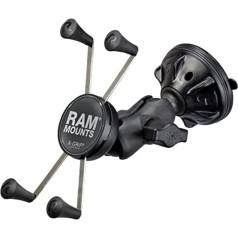 RAM MOUNTS RAP-B-224-2-A-UN10U Melns pasīvais turētājs X-Grip horizontāls / vertikāls mobilais telefons / viedtālrunis / velosipēds / motocikls