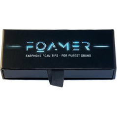 FOAMER F4.0 (M 6) - 6 pāri stiprinājumu austiņām ar iekšējām austiņām - uzlabojumi atbalstam, komfortam un skaņai - tīrai audio pieredzei