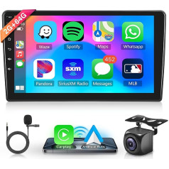 2G + 64G bezvadu Carplay Android 13 auto radio 2 DIN Peugeot 308 308S