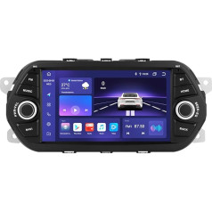 hizpo Android 12 7 collu autoradio Fiat Egea 2015-2017, 8-core 4G 32G GPS navigācija Fiat Egea radio ar Wireless CarPlay Android Car Bluetooth DAB WiFi 4G Mirror Link FM