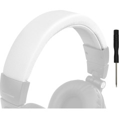 SOULWIT Proteīna ādas rezerves vāciņš Audio Technica ATH M50, M50X, M50XWH, M50XBT, M50XBT2, M50XBT2, M50S/LE austiņām Galvassiksna Galvassiksna, Galvassiksnas remonta detaļas, Galvassiksnas piederumi