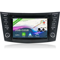 BXLIYER Android 12 IPS Auto Radio piemērots Suzuki Swift Ertiga (2011-2017) - Iebūvēts CarPlay Android Car - Bezmaksas atpakaļgaitas kamera - 2G + 32G - 7 collu 2 DIN - DAB stūres vadība WiFi Fast