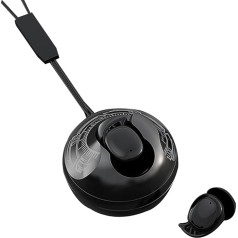 Mazas mini austiņas Inear Bezvadu Bluetooth 5.4 austiņas In-Ear austiņas ENC Bezvadu trokšņu slāpēšana Neredzamās austiņas TWS Ausu pumpuri Bluetooth iPhone Android Mazas ausis Darbs Miega skriešana