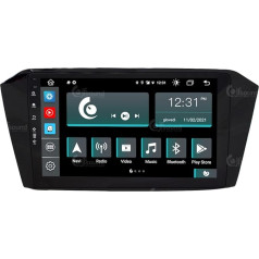 Personalizēts auto radio Volkswagen Passat Android GPS Bluetooth Bluetooth WiFi USB DAB+ Touchscreen 10 collu 8Core Carplay Android automašīnai